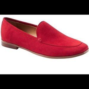 NEW ✨ Red Demi Loafer from Banana Republic Size 10
